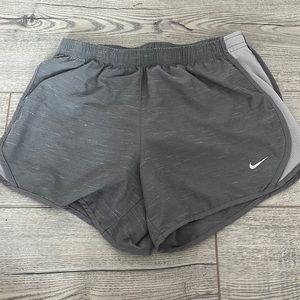 Nike girls gray athletic shorts